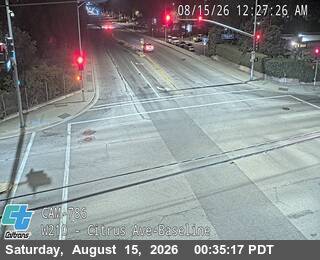 I-210 : (786) Citrus Ave-Baseline