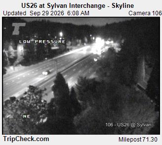 US26 at Sylvan Interchange - Skyline