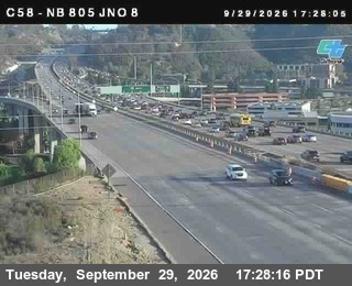 I-805 - (C058) I-805 : Just North Of I-8 - North