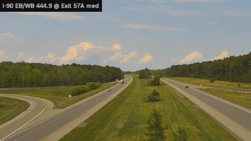 I-90 MP 444.90 EB/WB at Interchange 57A (Eden/Angola)