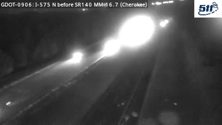 GDOT-0906: I-575 N before SR140 MM 16.4 (Cherokee)