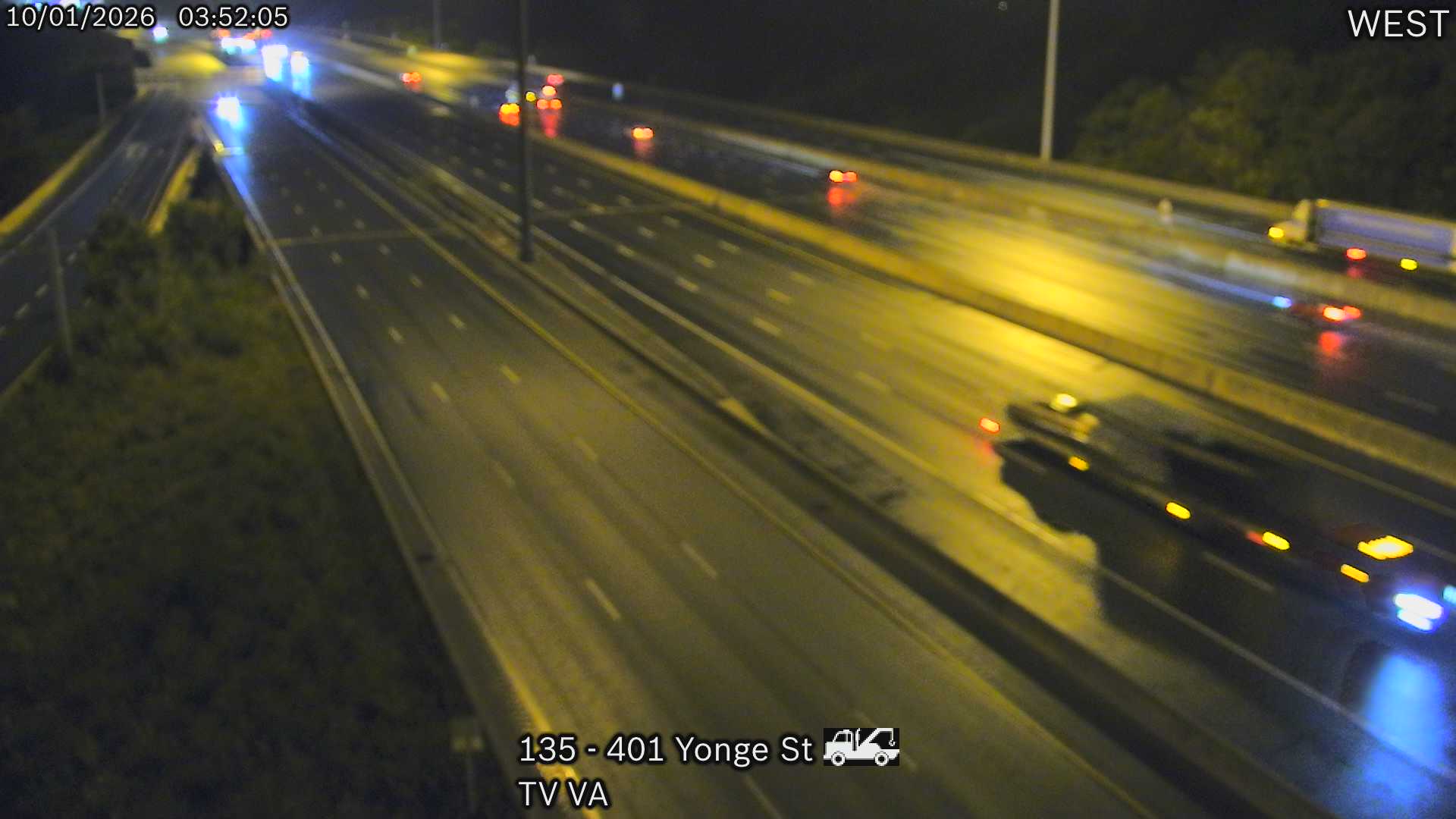 Highway 401 at Yonge Street