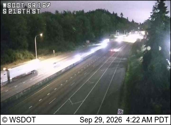 SR 167 at MP 22.2: S 216th St