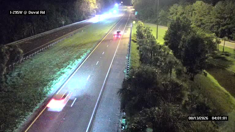 I-295 W at Duval Rd