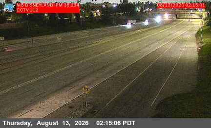 I-5 : (112) Disneyland Dr.