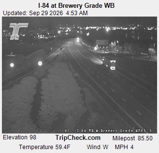 I-84 at Brewery Grade WB