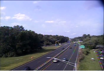 CAM 98 Milford CT 15 NB Exit 55A - Wheelers Farm Rd.