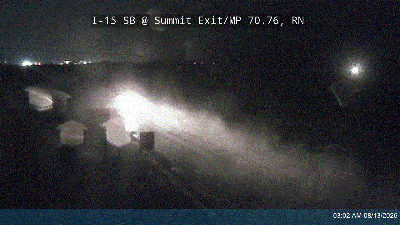 I-15 SB @ Summit Exit / MP 70.76, RN                                                                