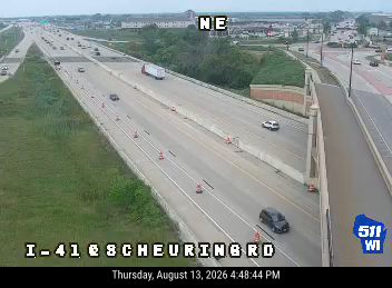 I-41  - I-41 at Scheuring Rd