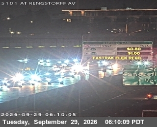 US-101 - TVC47 -- US-101 : AT RENGSTORF AVE - South