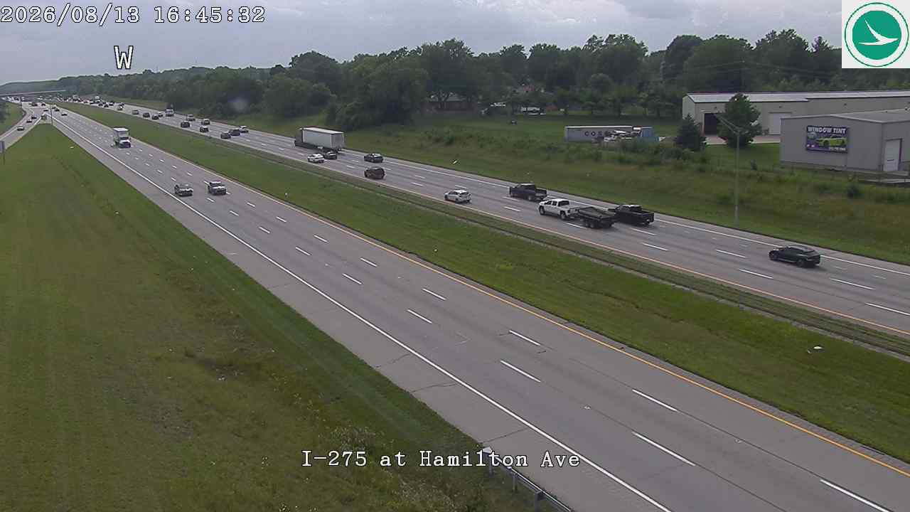 I-275 at Hamilton Ave / US-127