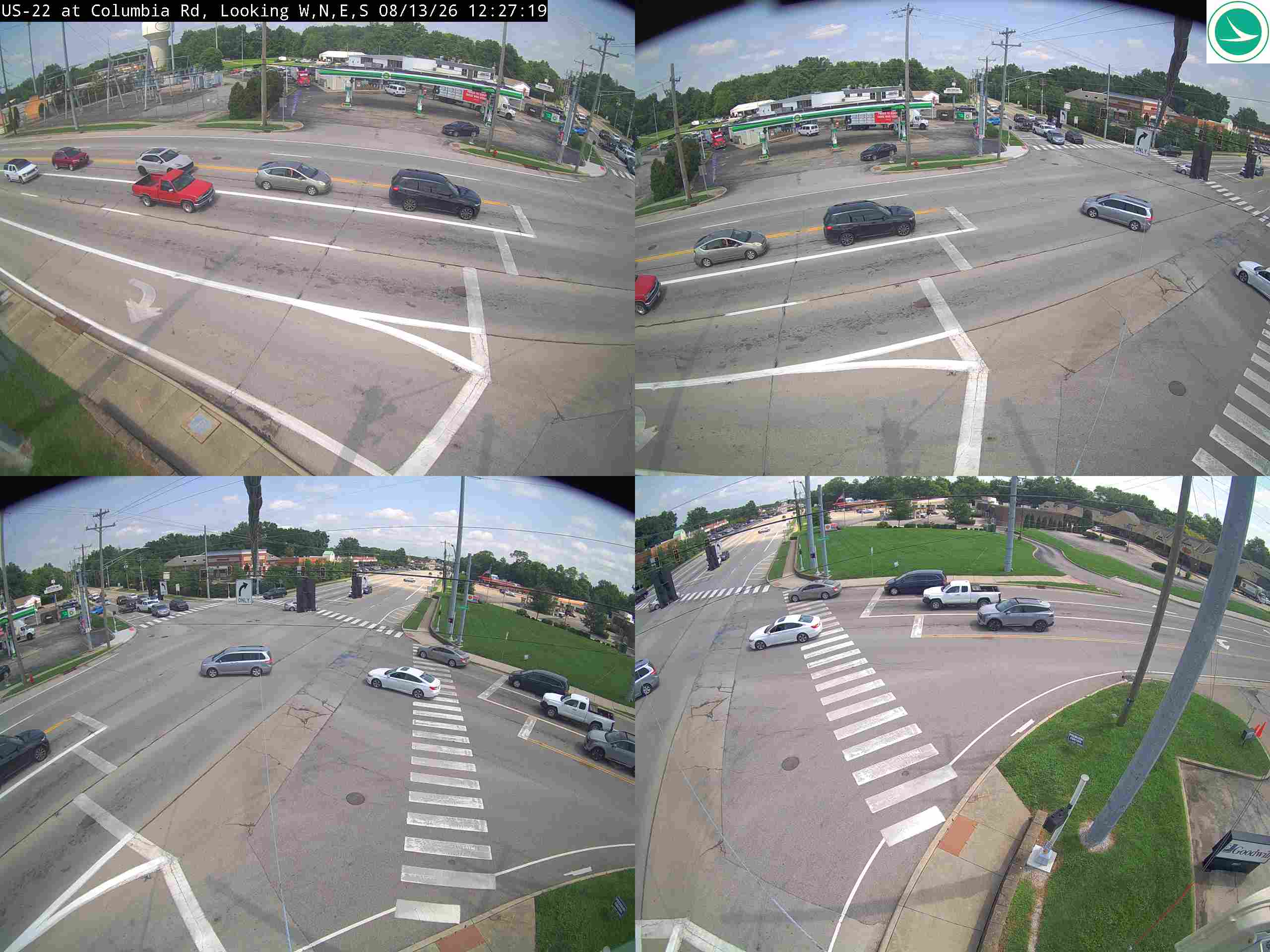 US-22 at Columbia Rd