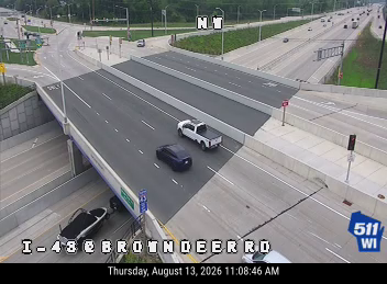 I-43  - I-43 at Brown Deer Rd