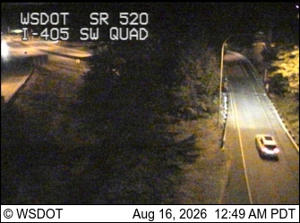 SR 520 at MP 6.8: I-405 SW Quad
