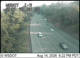 I-5 at MP 191.1: 61st St SE, NB