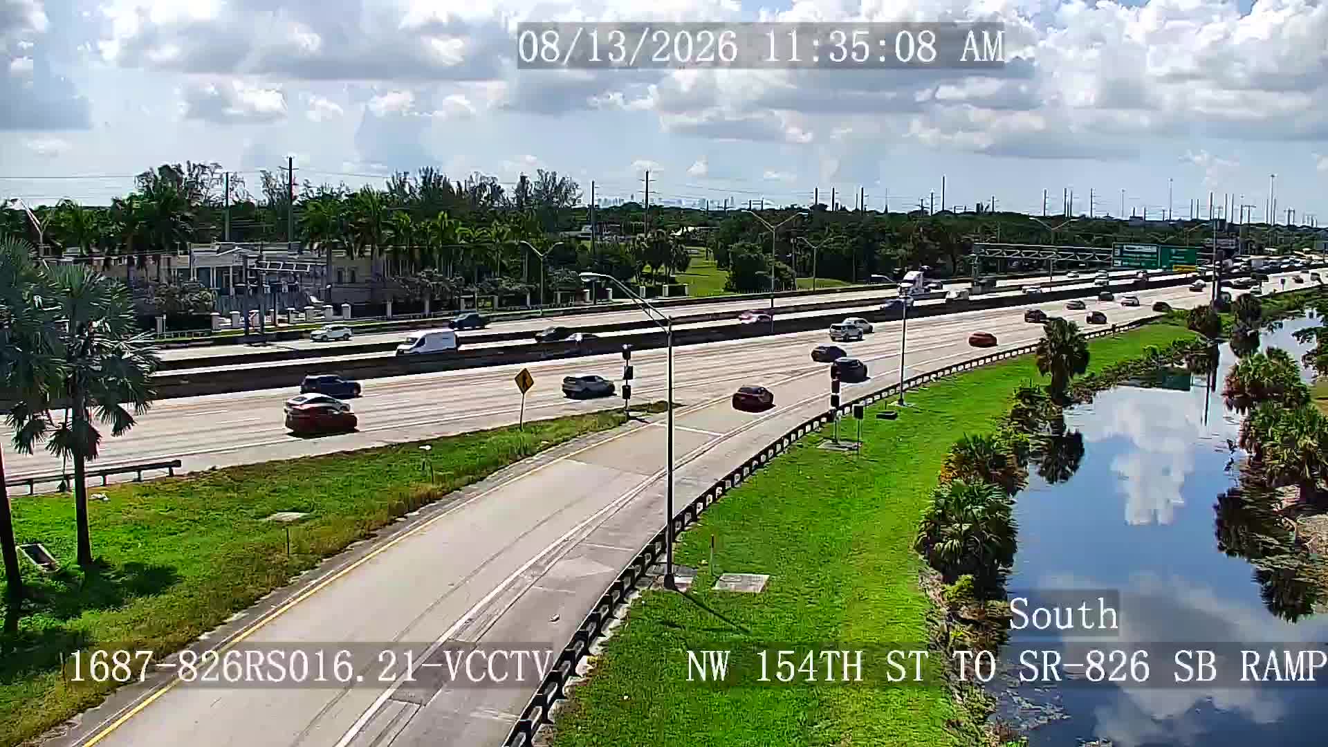 NW 154TH ST TO SR-826 SB RAMP