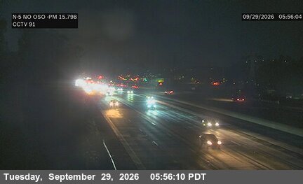 I-5 - I-5 : (91) North of Oso Parkway - North