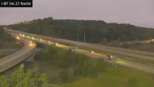 I-87 MP 060.30 NB at Interchange 17 (Newburgh)