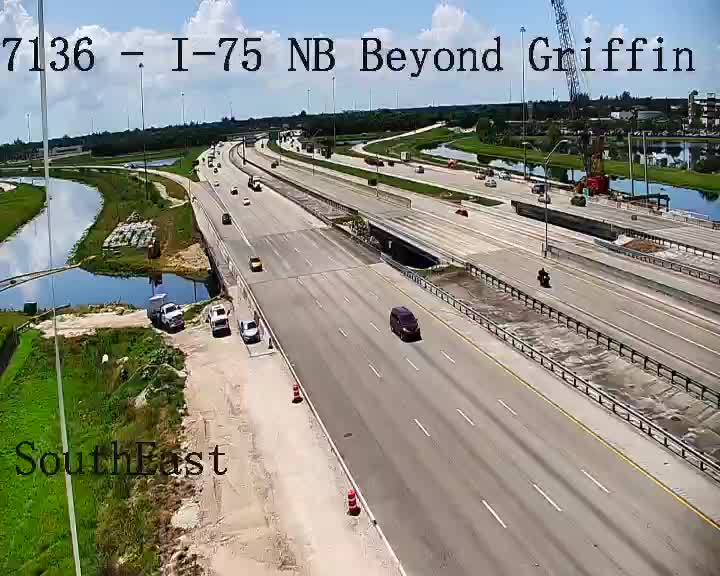 I-75 NB ramp from Griffin Rd