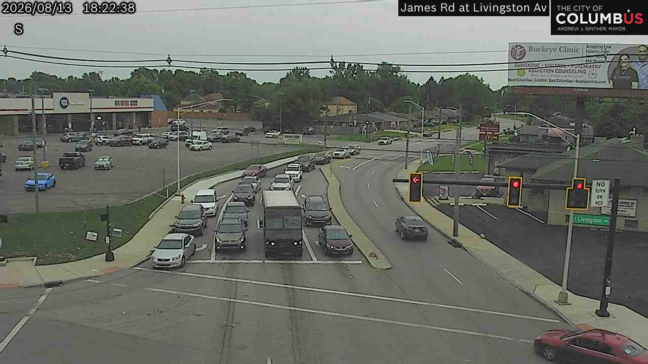 (City of Columbus) James Rd at Livingston Ave