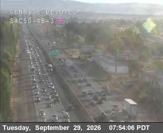 CA-50 - Hwy 50 at Sunrise Blvd EO WB 3 - West