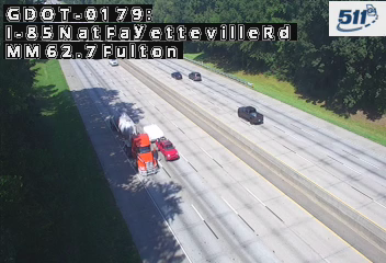 GDOT-0179: I-85 N at FayettevilleRd MM 62.6 (Fulton)