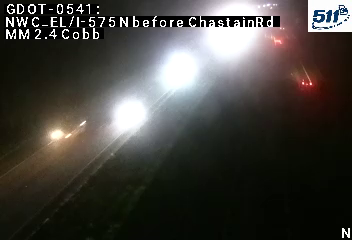 GDOT-0541: I-575 N before ChastainRd MM 2.4 (Cobb)