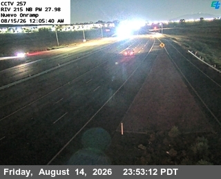 I-215 : (257) North of Nuevo Road