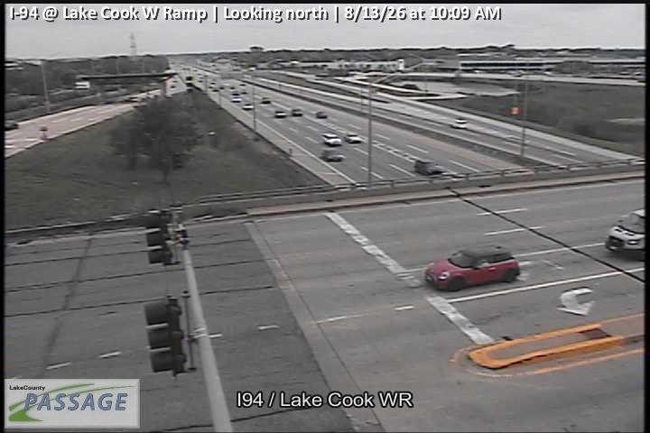 I-94 at Lake Cook W Ramp