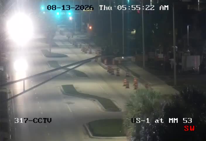 US-1 at Mile Marker 53