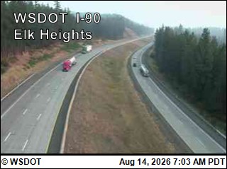 I-90 at MP 92.1: Elk Heights
