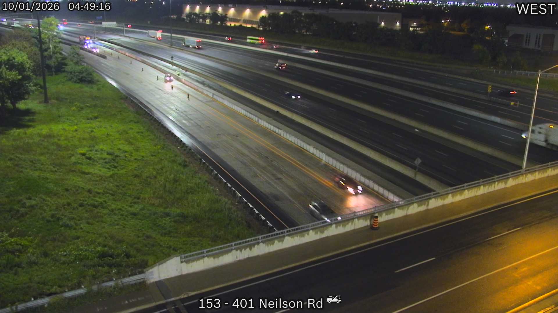 Highway 401 at Neilson Road
