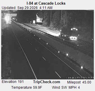 I-84 at Cascade Locks