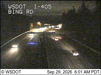 I-405 at MP 29.2: Bing Rd