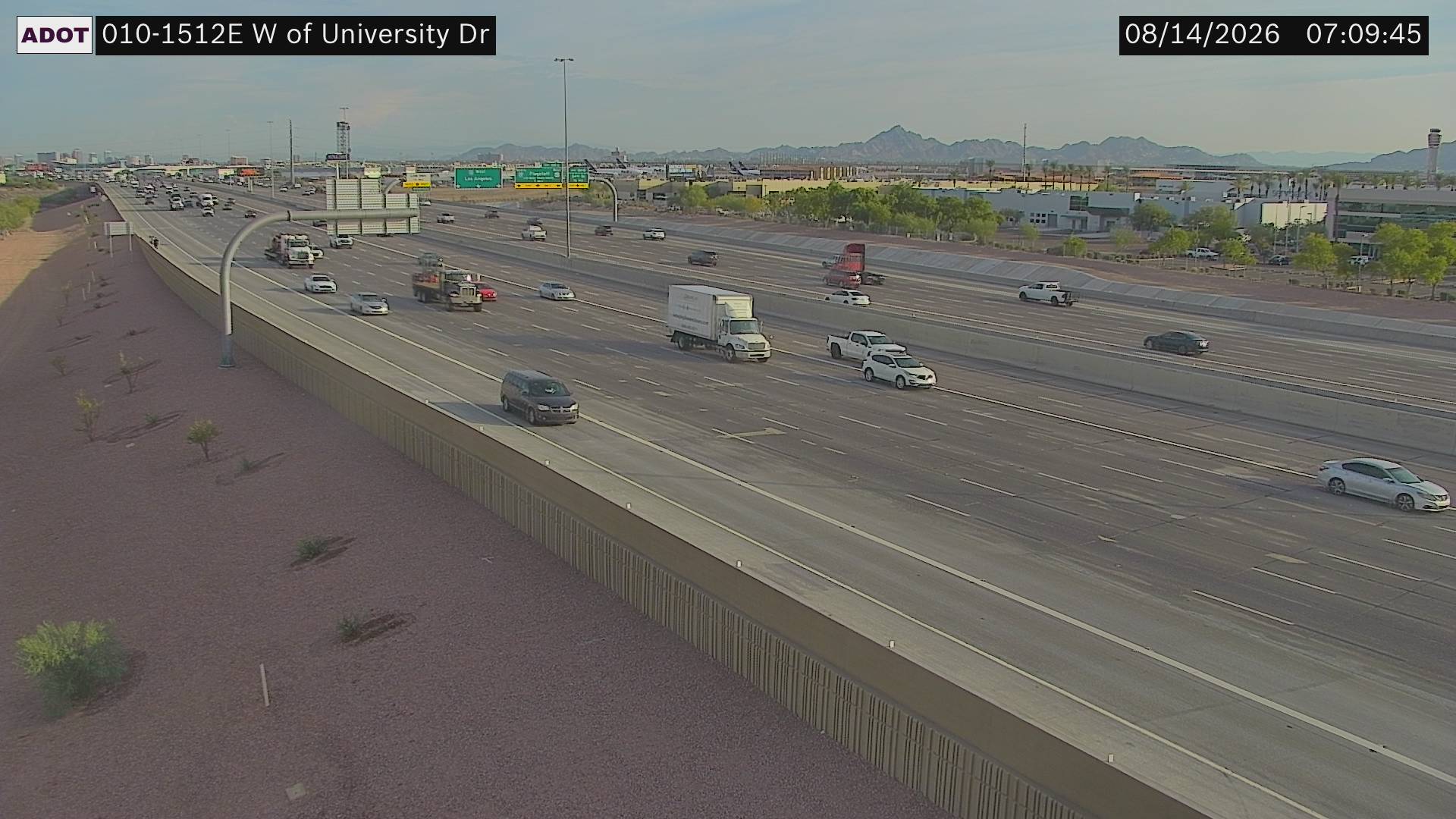 I-10 - I-10 @W of University Dr