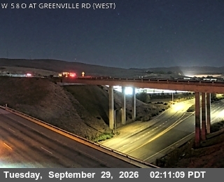 CA-580 - TVA38 -- I-580 : AT GREENVILLE RD - West