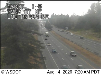 I-5 at MP 199.8: 72nd St NE