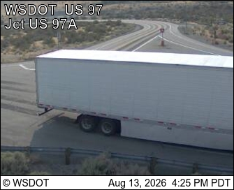 US 97 at MP 240: N. Chelan Falls