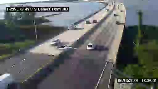 I-295 E S of Dames Pt Bridge