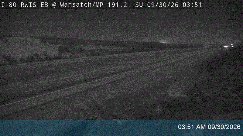 I-80 RWIS @ Wahsatch Hill / MP 191.2, SU