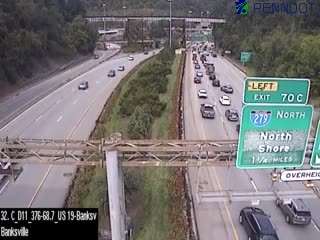 I-376 @ EXIT 69A (US 19 SOUTH BANKSVILLE RD)