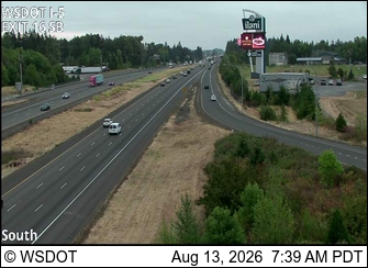 I-5 at MP 16.8: Exit 16 SB