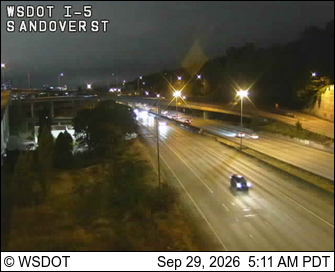 I-5 at MP 162.7: S Andover St