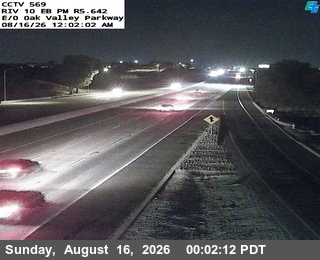 I-10 : (569) E/O Oak Valley Parkway