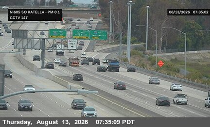 I-605 : (147) S/O Katella Avenue