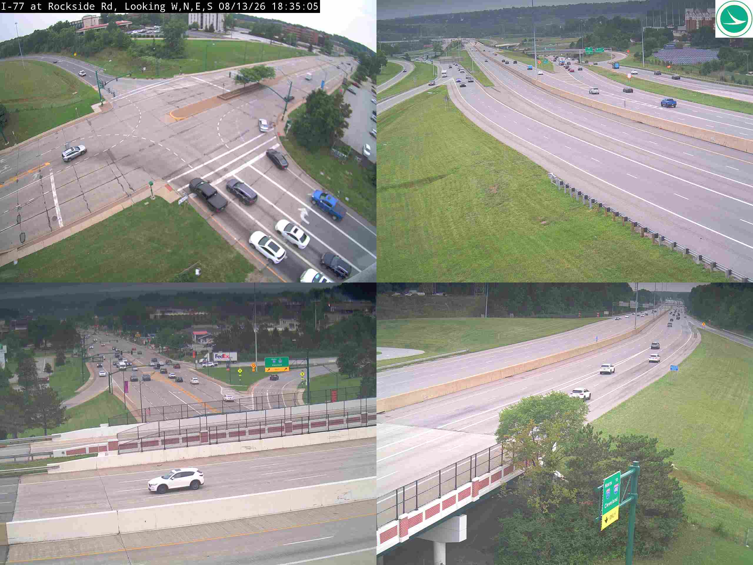 I-77 at Rockside Rd