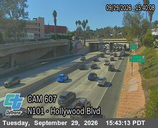 US-101 - US-101 : (607) Hollywood Blvd - North