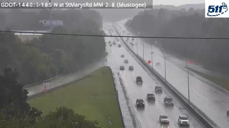 GDOT-1440: I-185 N at StMarysRd MM 2.8 (Muscogee)