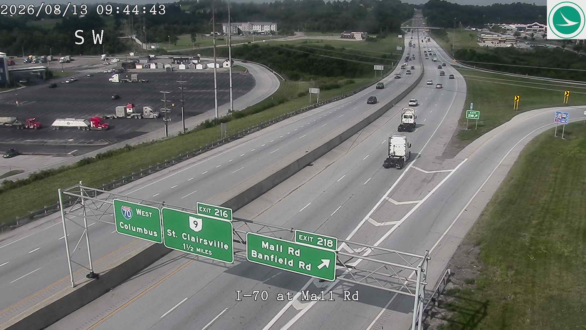 I-70 at Mall Rd