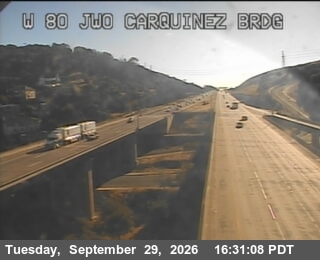I-80 - TV972 -- I-80 : Just West Of Carquinez Brdg - West
